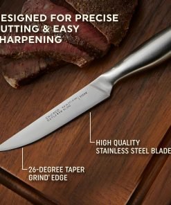 Alternative view of Chicago Cutlery® Insignia Steel™ 4-piece Steak Knife Set
