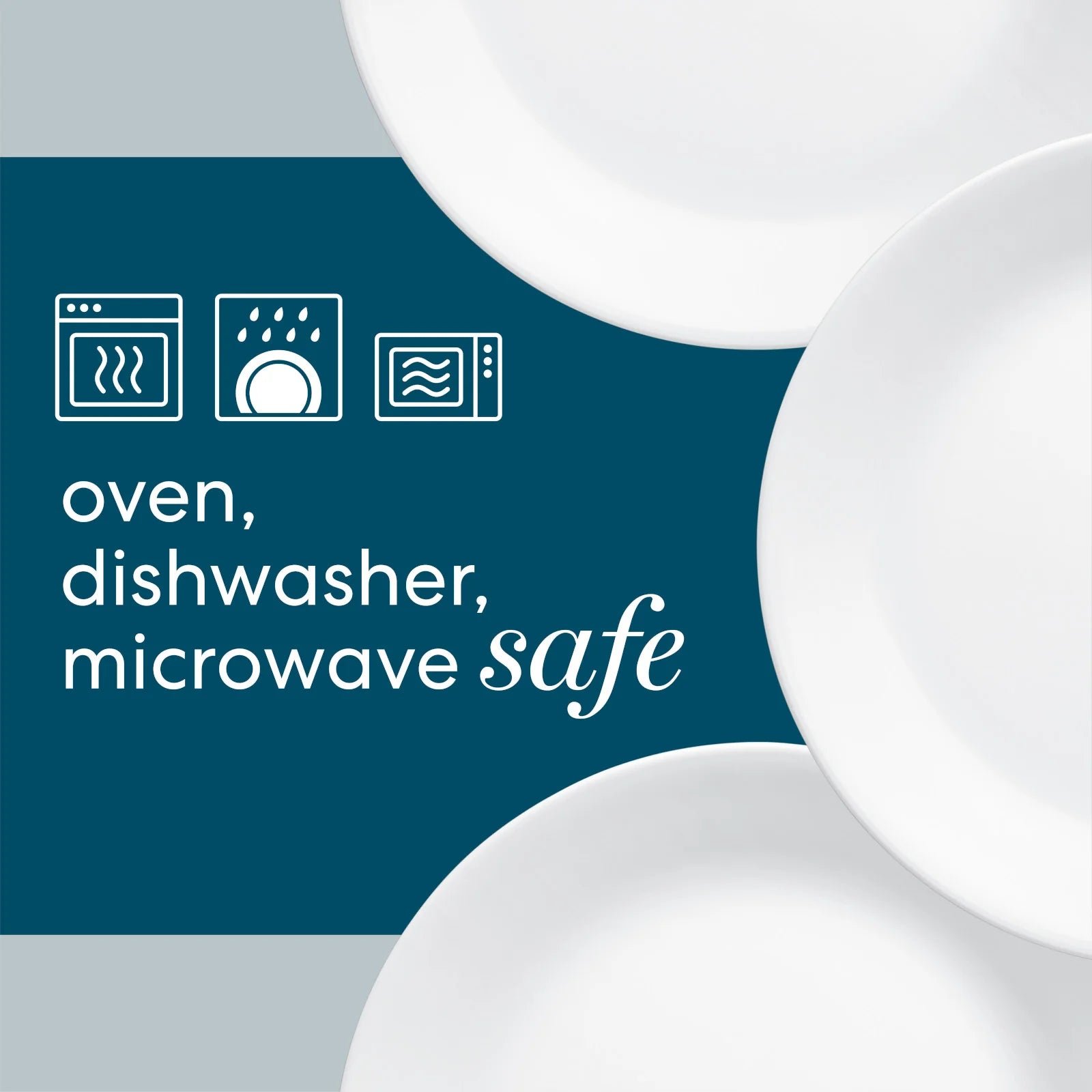 Corelle® Cobalt Circles 6.75 Appetizer Plate - Image 3