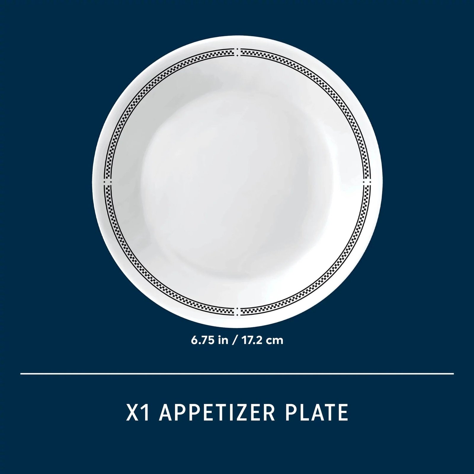 Corelle® Brasserie 6.75 Appetizer Plate - Image 3