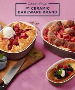 Alternative view of CorningWare® French Colors 6-piece Bakeware Set, Cabernet