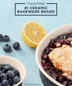 Alternative view of CorningWare® French Colors 1.5-quart Round Baking Dish, Navy