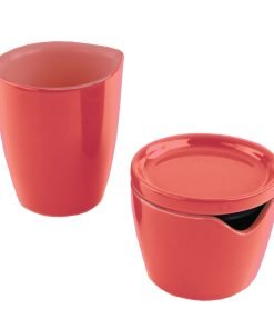 CorningWare® Vermilion Cream and Sugar Set
