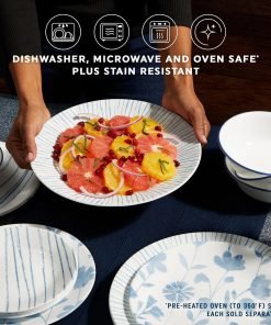 Alternative view of Corelle® Botanical Stripes 8.5 Salad Plate, Floral
