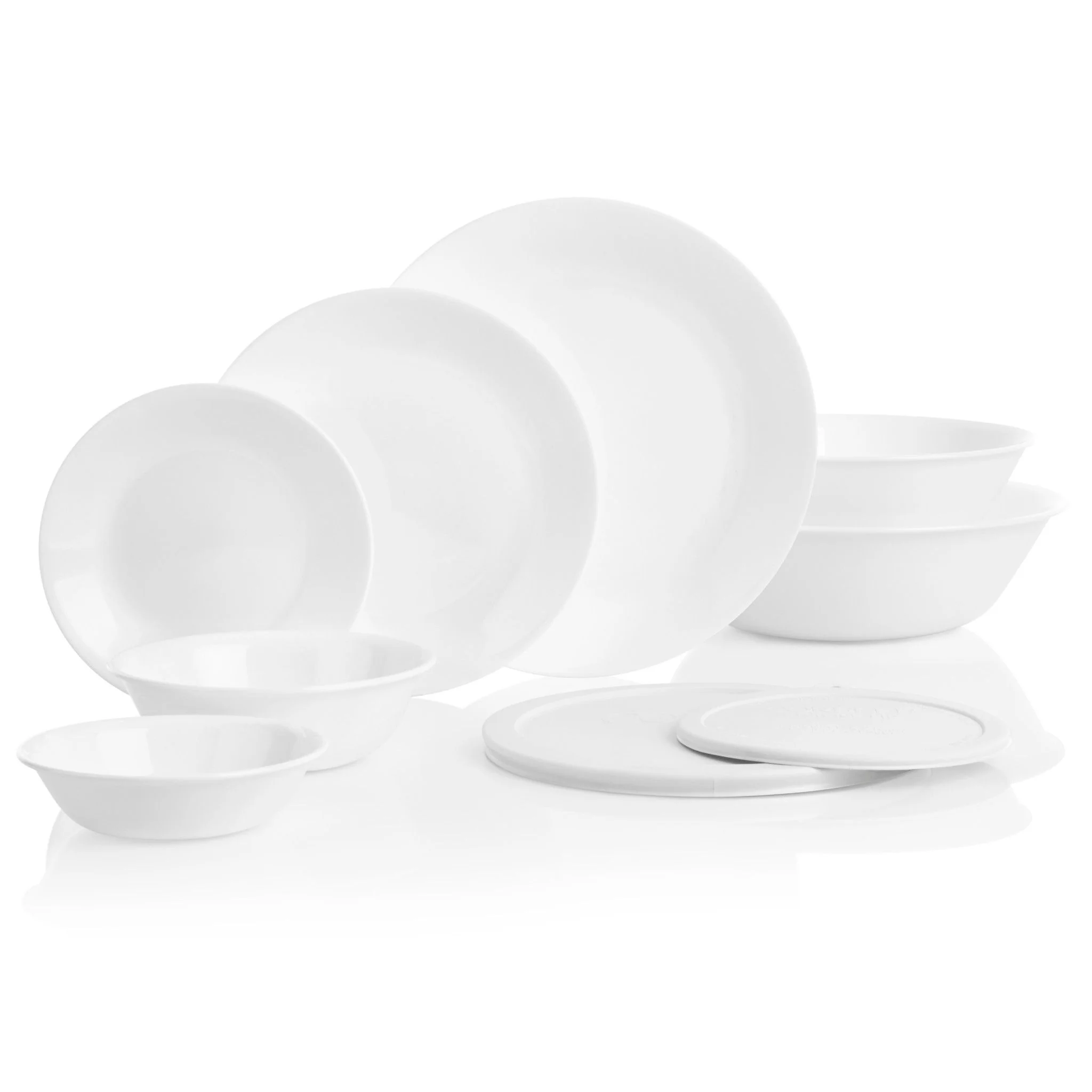 Winter Frost White 78-pc Dinnerware Set