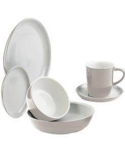 CorningWare® 6-piece Truffle Dinnerware Set , Service for 1