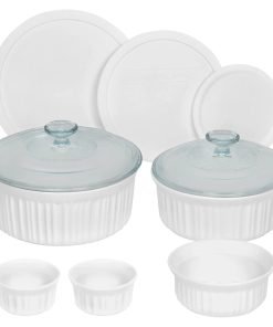 CorningWare® French White® 10-piece Round Bakeware Set