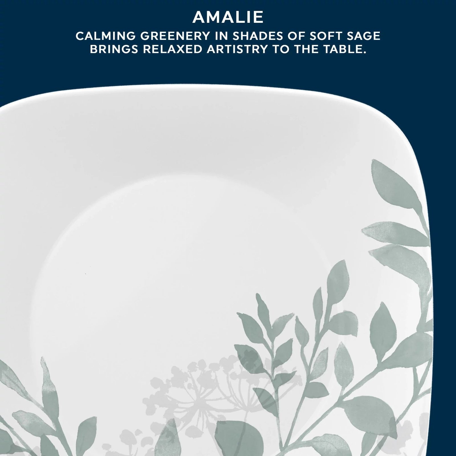 Corelle® Square Amalie 6.5 Appetizer Plate - Image 4