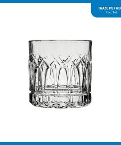 Alternative view of Ocean Glass Traze PST Rocks Glasses (4-Pieces), 12-ounce, Dishwasher Safe