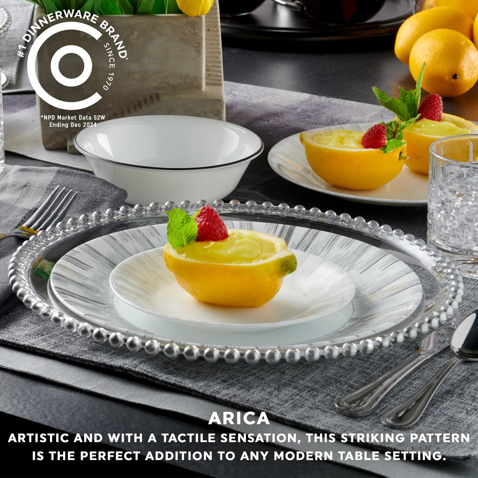 Corelle® Arica 18-piece Dinnerware Set, Service for 6 - Image 2