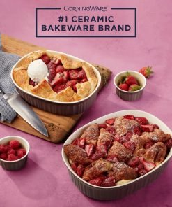 Alternative view of CorningWare® French Colors 10-piece Bakeware Set, Cabernet