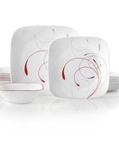 Corelle® Square Splendor 18-piece Dinnerware Set, Service for 6