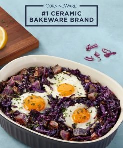 Alternative view of CorningWare® French Colors 2.5-quart Oval Baking Dish, Navy