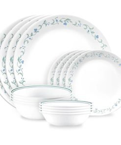 Corelle® Country Cottage 16-piece Mugless Dinnerware Set, Service for 4