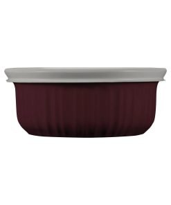 CorningWare® French Colors 16-ounce Baking Dish with Lid, Cabernet