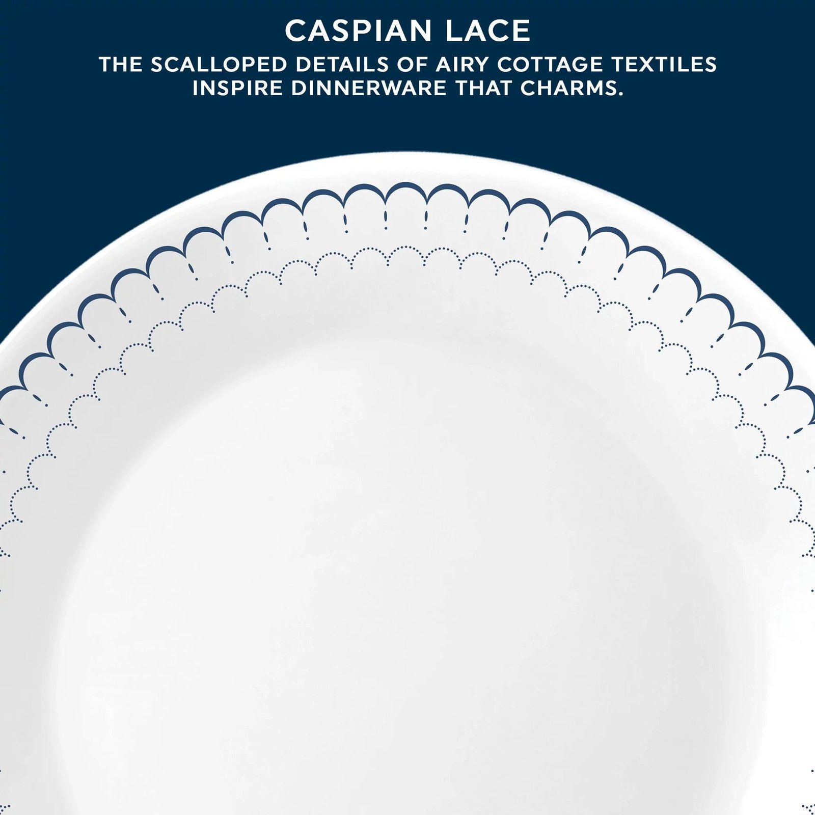 Corelle® Caspian Lace 18-piece Dinnerware Set, Service for 6 - Image 6