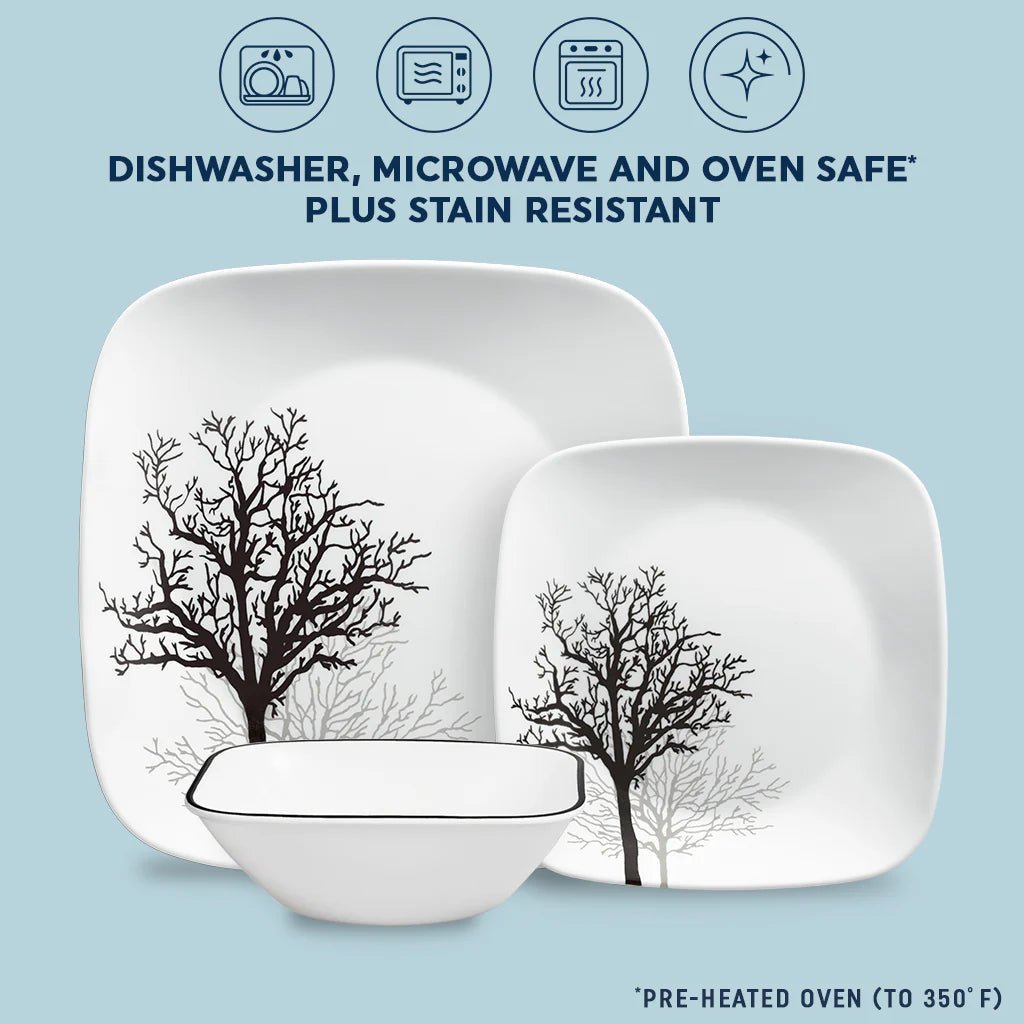 Corelle® Timber Shadows 12-piece Dinnerware Set, Service for 4 - Image 5