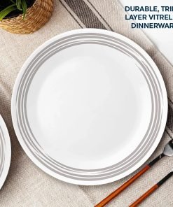 Alternative view of Corelle® Brushed Silver 8.5 Salad Plate