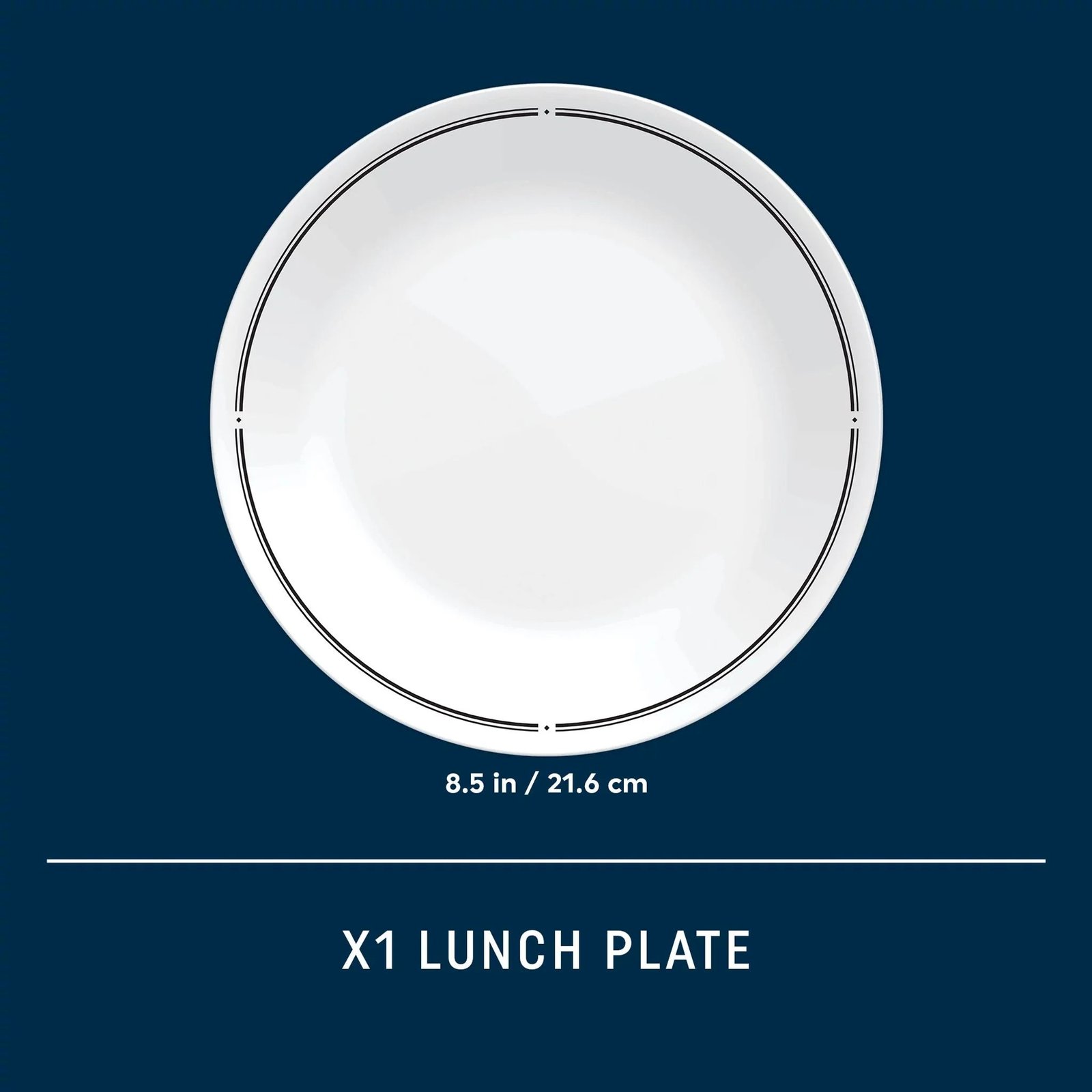 Corelle® Brasserie 8.5 Salad Plate - Image 3