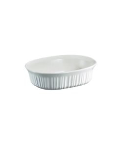 CorningWare® French White® 1.5-quart Oval Casserole Dish