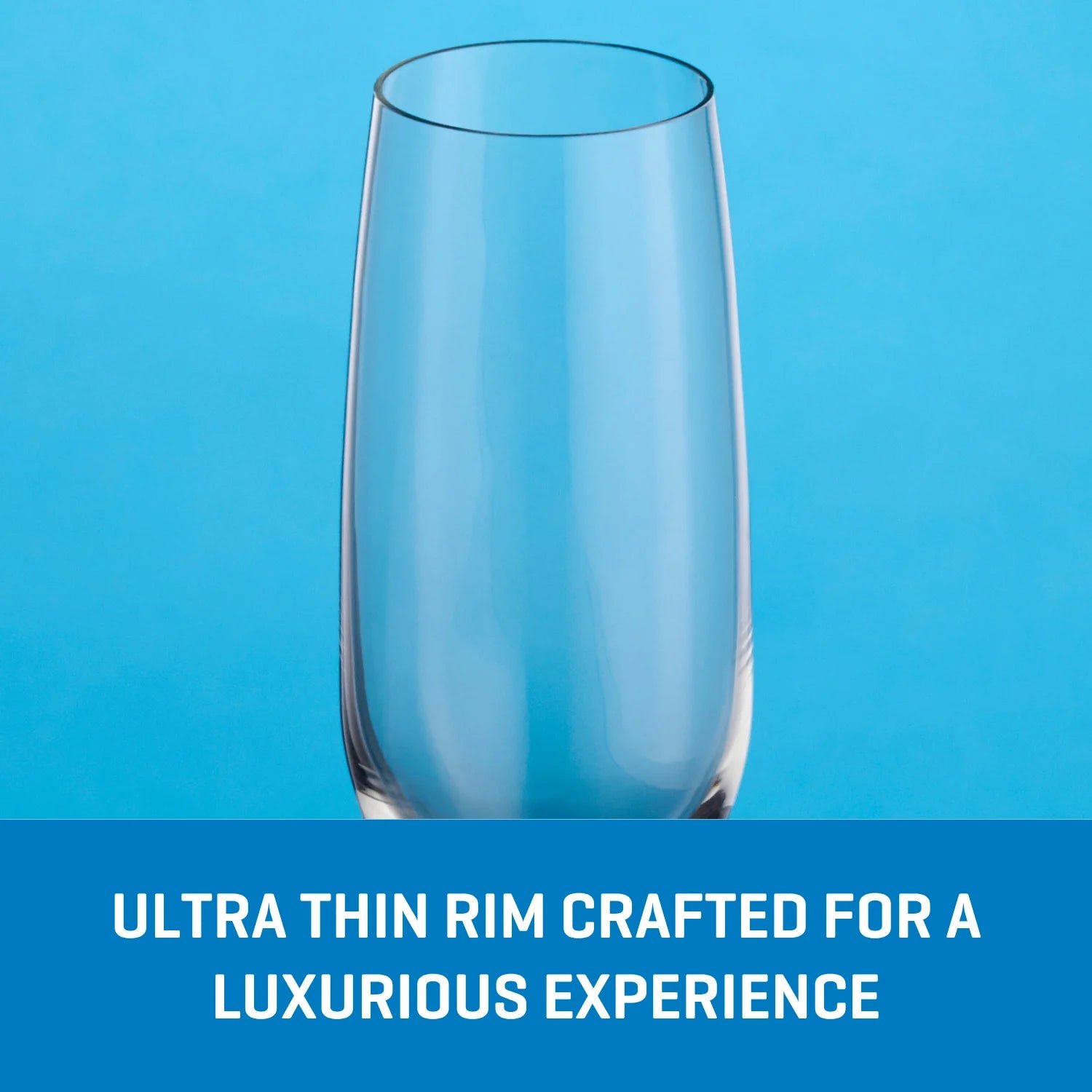 Ocean Glass Matera Champagne Flutes (4-Pieces), 7-ounce, dishwasher safe - Image 3