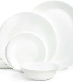 Corelle® Winter Frost White 38-piece Dinnerware Set, Service for 12