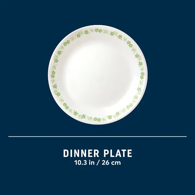 Corelle® Spring Blossom Green 10.25 Dinner Plate - Image 6