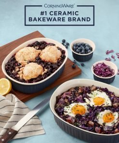 Alternative view of CorningWare® French Colors 10-piece Oval Bakeware Set, Navy