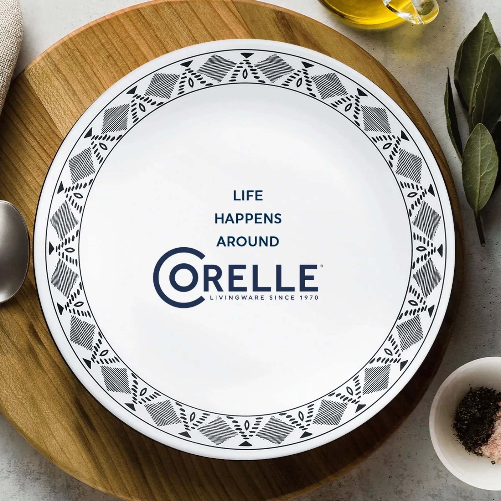 Corelle® Cusco 16-piece Mugless Dinnerware Set, Service for 4 - Image 2