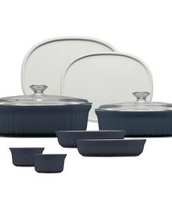 CorningWare® French Colors 10-piece Oval Bakeware Set, Navy