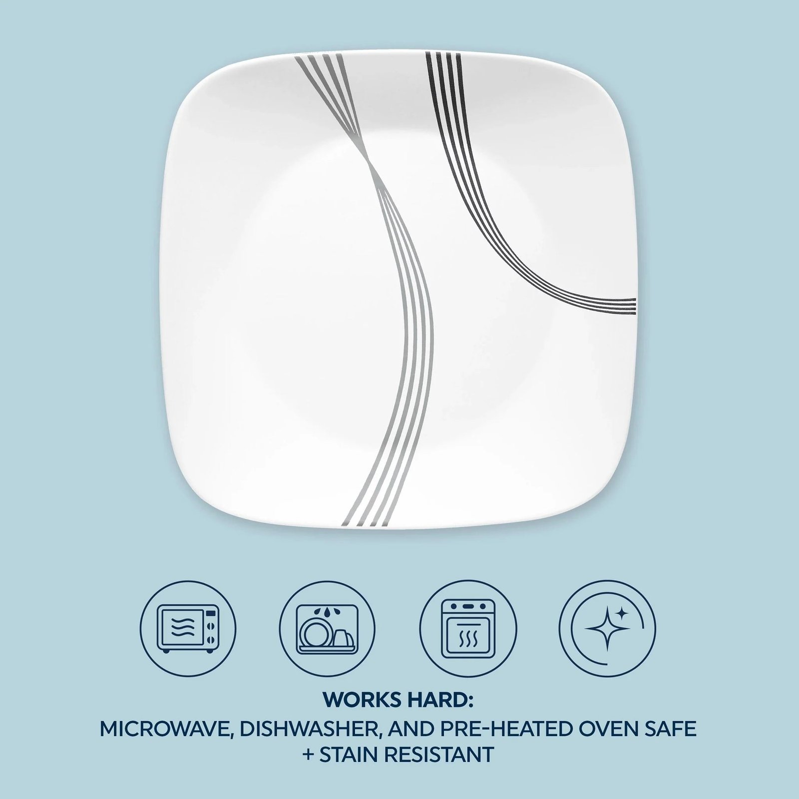 Corelle® Urban Arc 16-piece Dinnerware Set, Service for 4 - Image 4