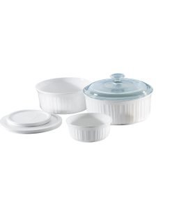 CorningWare® French White® 6-piece Bakeware Set
