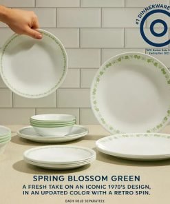 Alternative view of Corelle® Spring Blossom Green 18-ounce Cereal Bowl