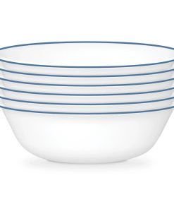 Corelle® Botanical Stripes 18-ounce Cereal Bowls, 6-pack