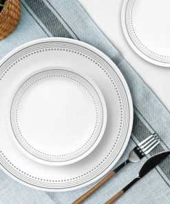 Alternative view of Corelle® Mystic Gray 12-piece Dinnerware Set, Service for 4