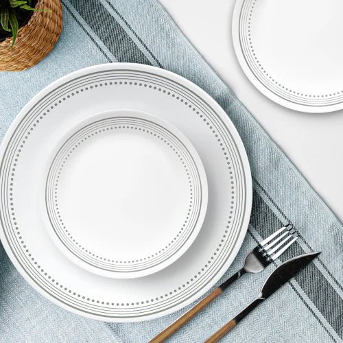 Corelle® Mystic Gray 12-piece Dinnerware Set, Service for 4 - Image 2