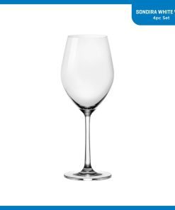 Alternative view of Ocean Glass Sondria White Wine Glasses (4-pieces), 14-ounce, Dishwasher Safe