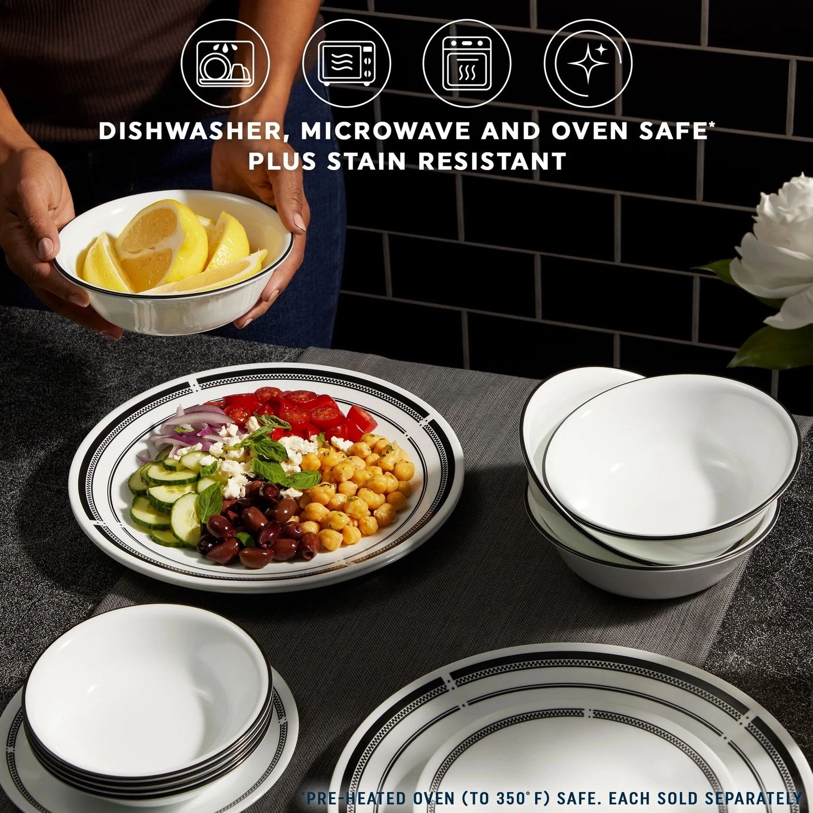 Corelle® Brasserie 10.25 Dinner Plate - Image 4