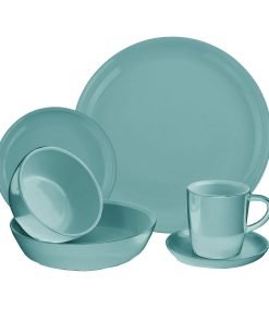 CorningWare® 6-piece Pool Blue Dinnerware Set , Service for 1