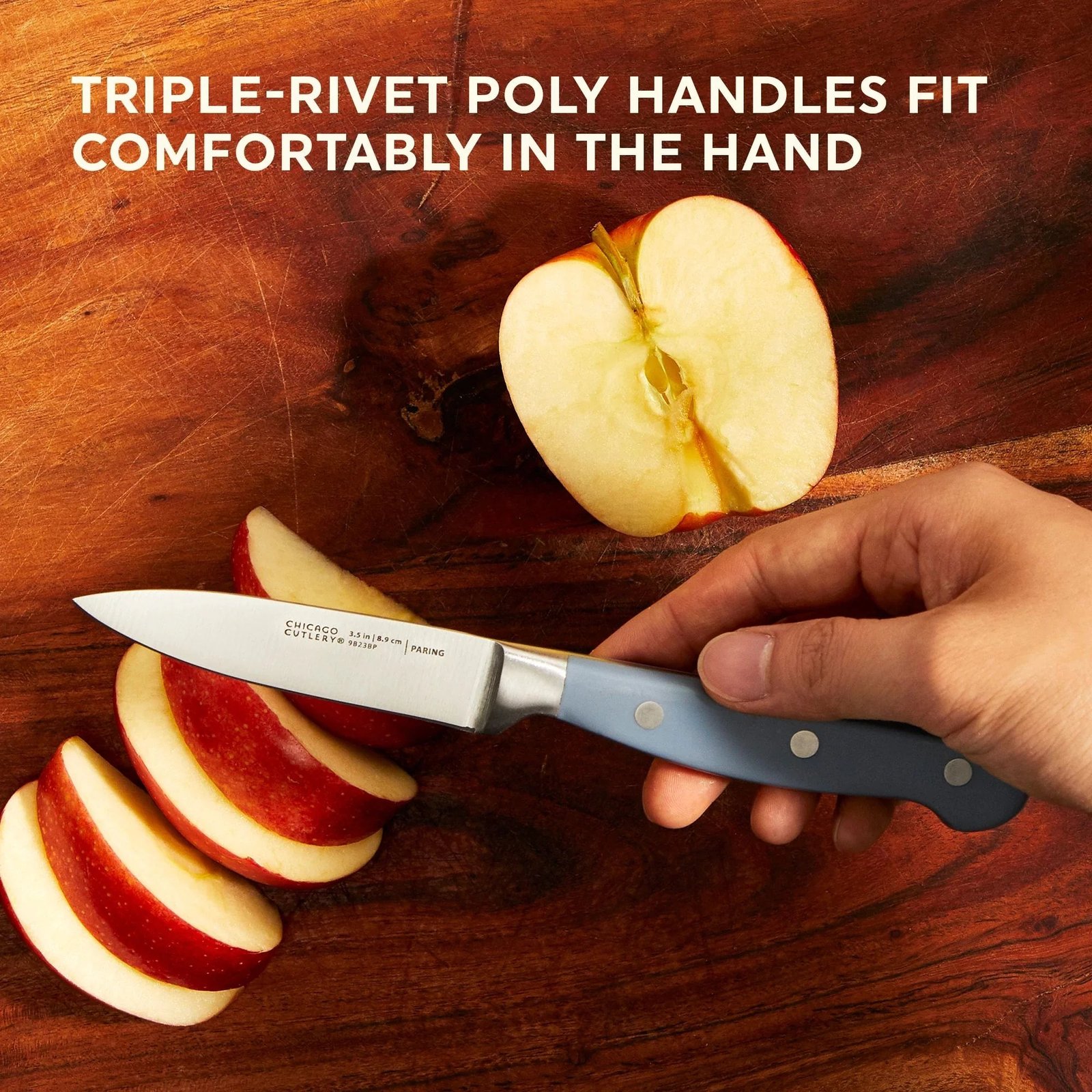 Chicago Cutlery® Halsted 3-piece Knife Set - Image 4