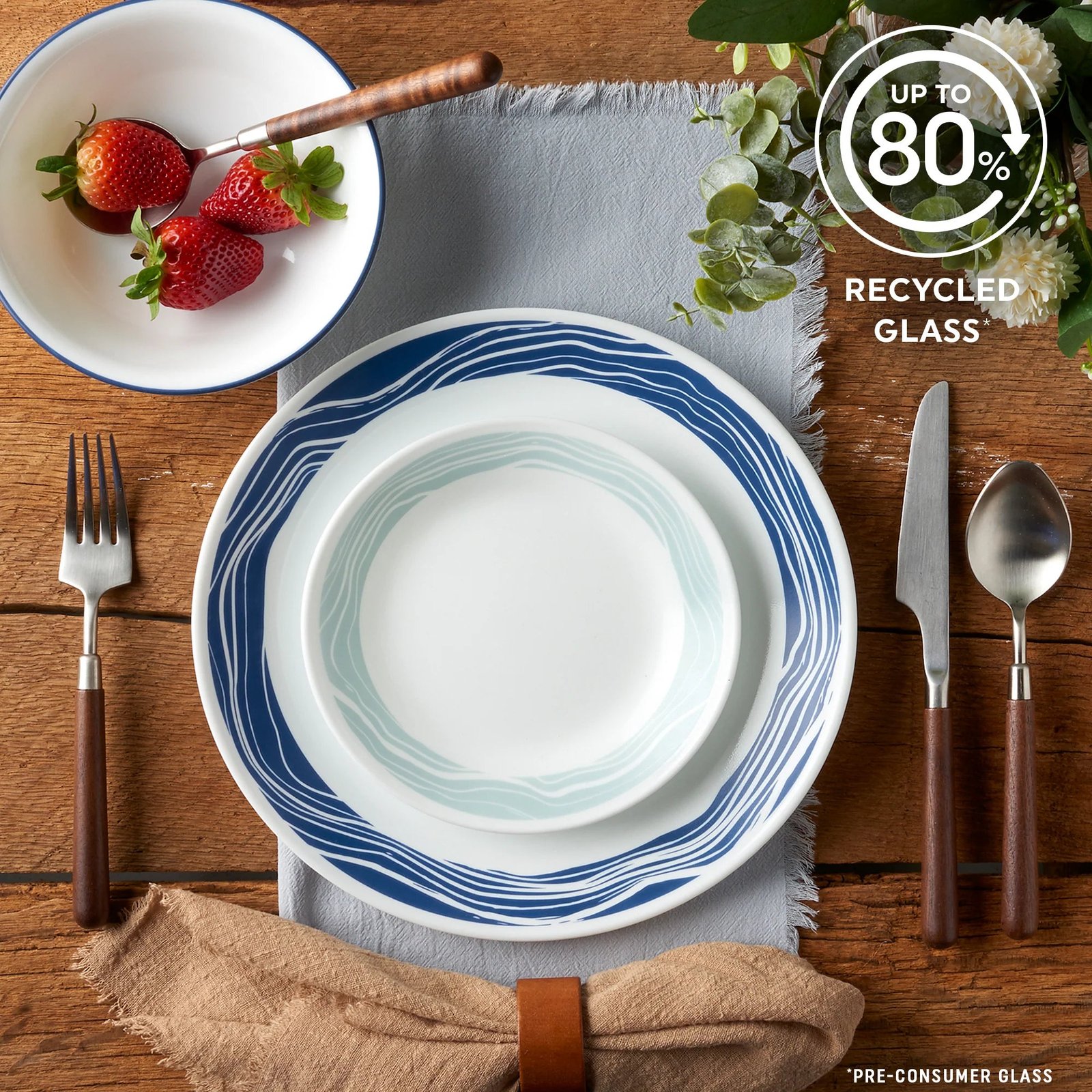 Corelle® Acadia 18-piece Dinnerware Set, Service for 6 - Image 3