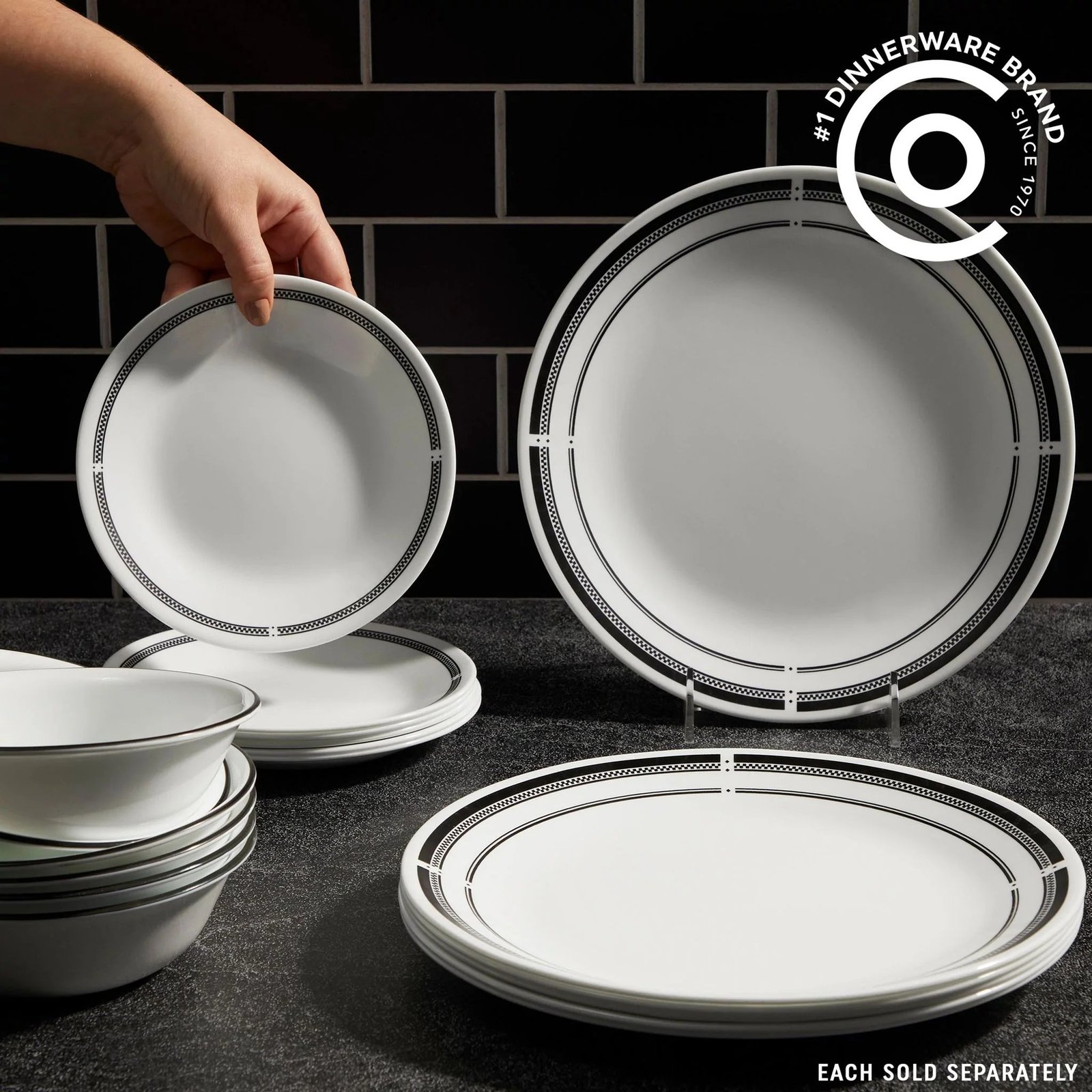 Corelle® Brasserie 10.25 Dinner Plate - Image 2