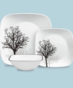 Corelle® Timber Shadows 12-piece Dinnerware Set, Service for 4