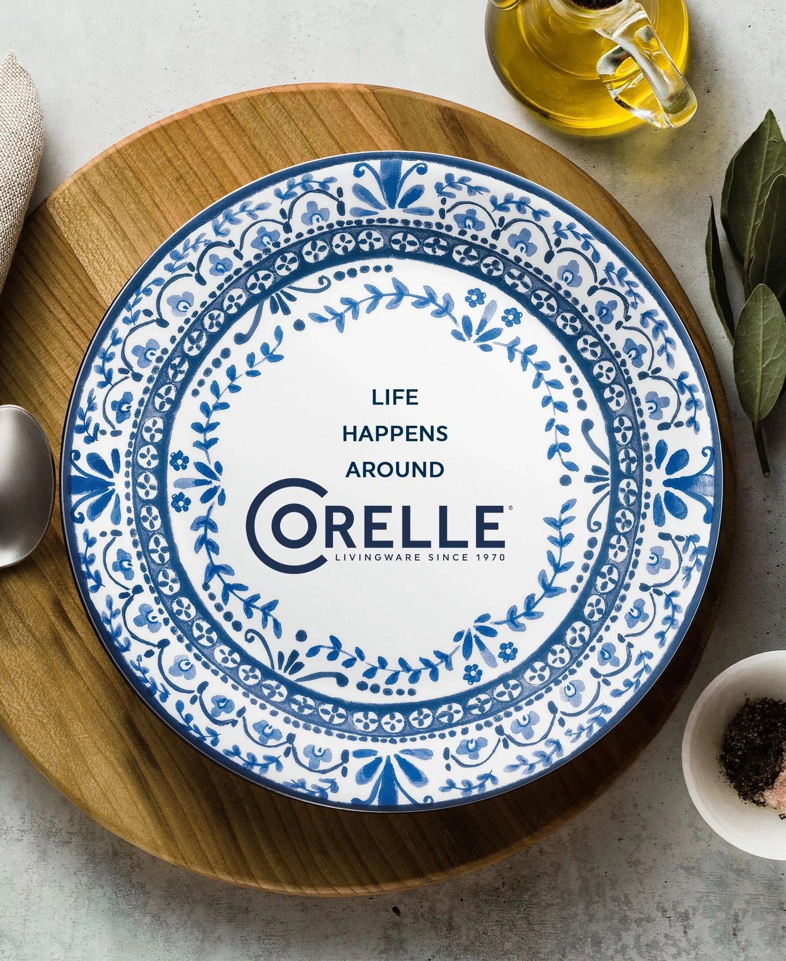 Corelle® Portofino 8.5” Salad Plate - Image 5