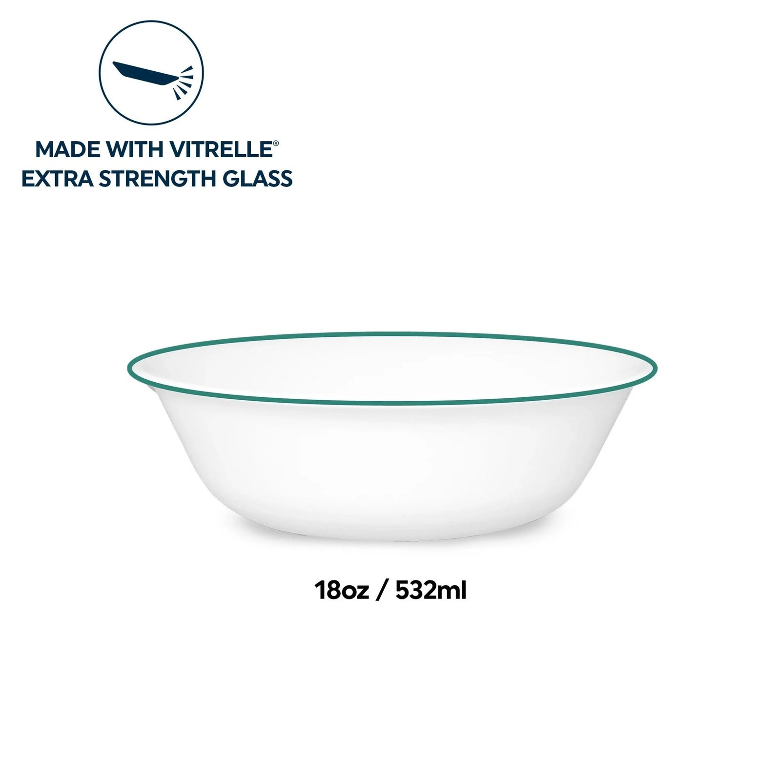 Corelle® Solar Print 18-ounce Cereal Bowl - Image 3