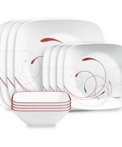 Corelle® Square Splendor 12-piece Dinnerware Set, Service for 4