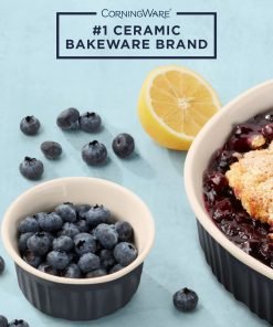 Alternative view of CorningWare® French Colors 12-piece Oval Bakeware Set, Navy