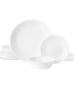 Corelle® Winter Frost White 12-piece Dinnerware Set, Service for 4
