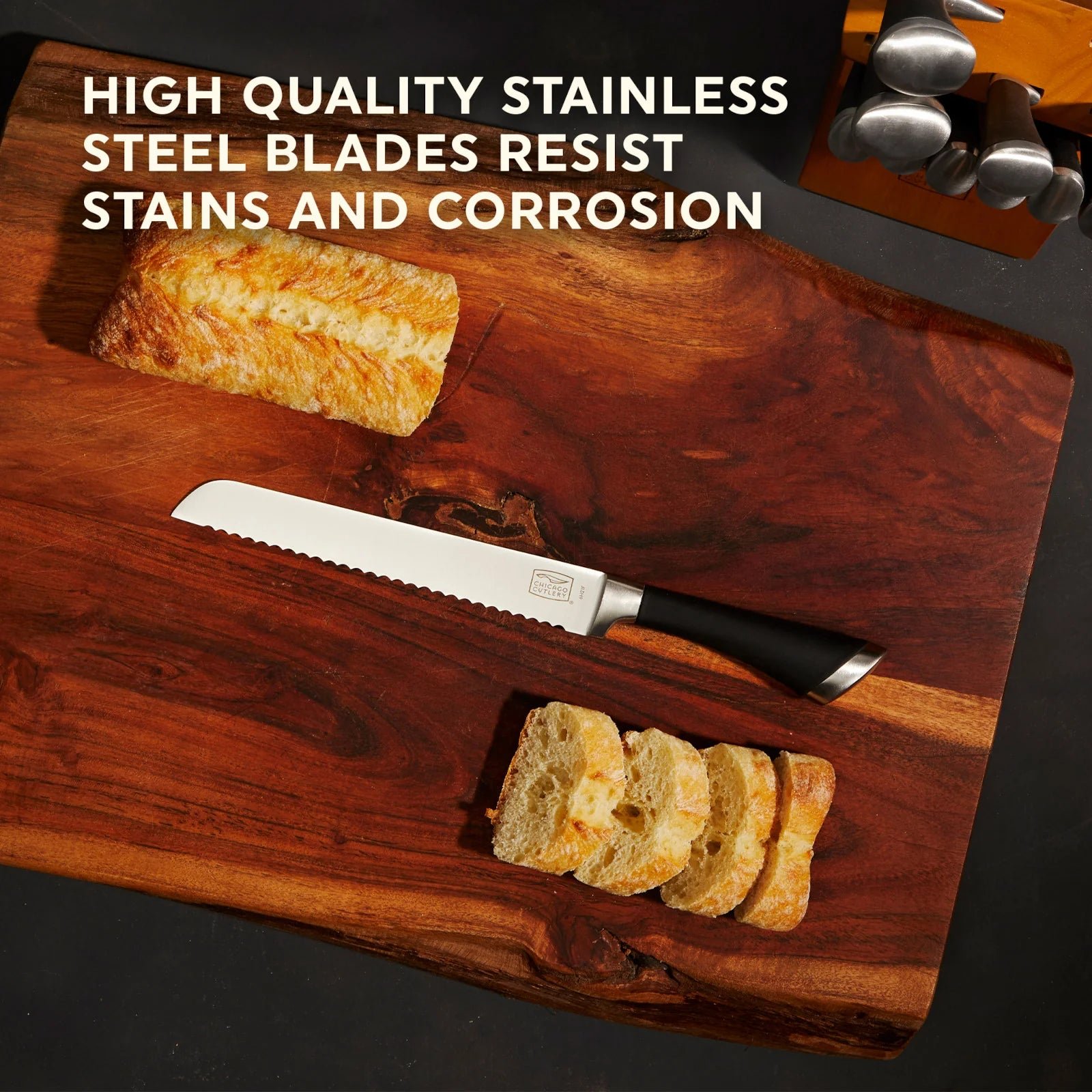 Chicago Cutlery® Fusion 17-piece Block Set - Image 4