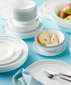 Alternative view of Corelle® Mystic Gray 78-piece Dinnerware Set, Service for 12