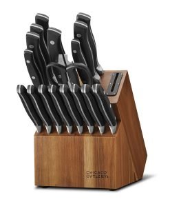 Alternative view of Chicago Cutlery® Insignia Classic 18-piece Block Set with Built-in Sharpener